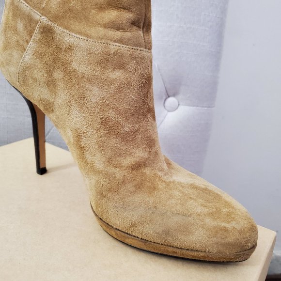 Jimmy Choo suede ankle booties - Picture 3 of 7